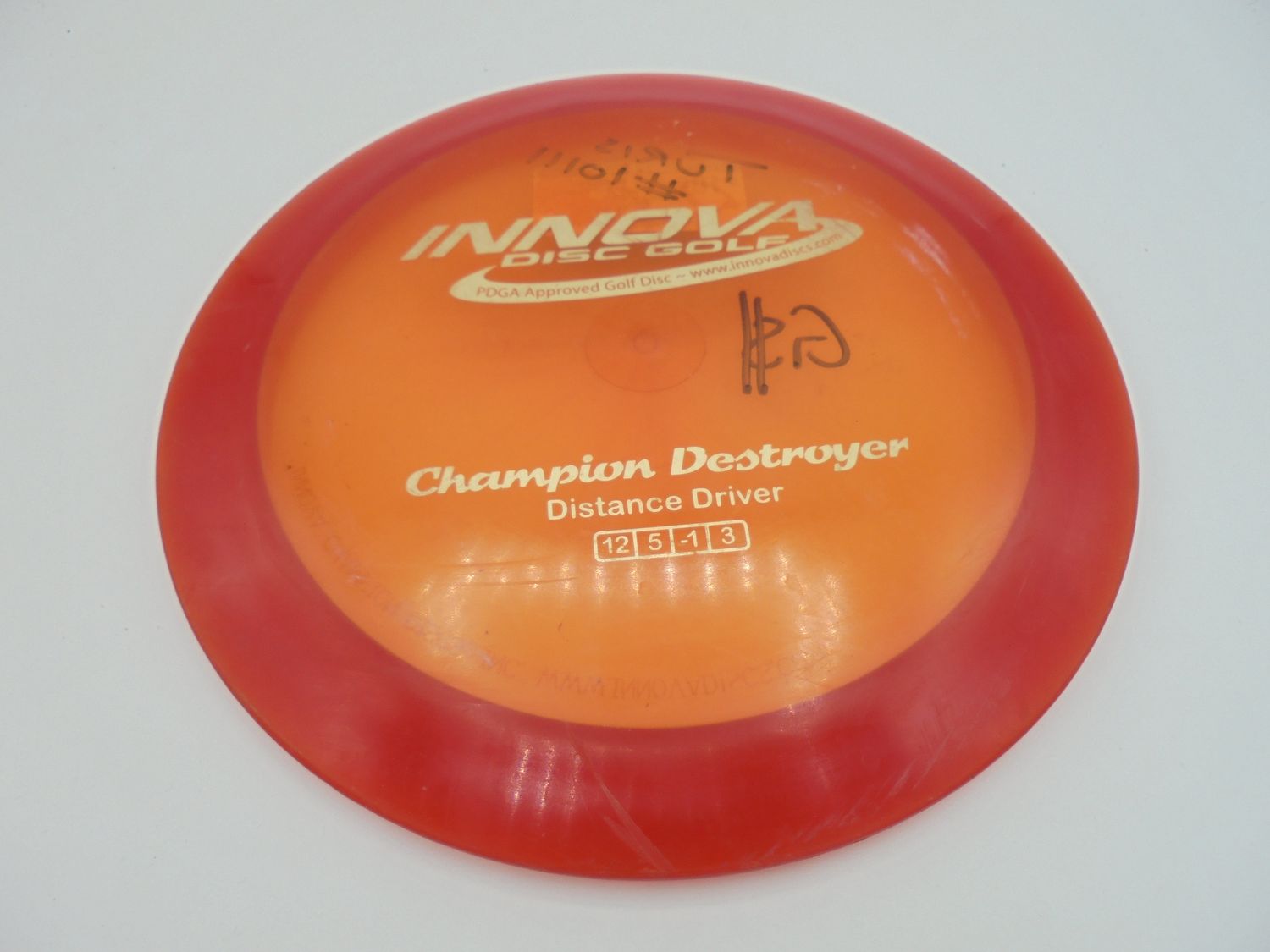 Innova Champion Destroyer Red Penned 166g -BD