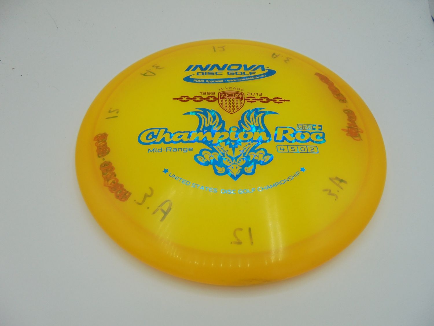 Innova Champion + Mold Roc Yellow 179g -SK