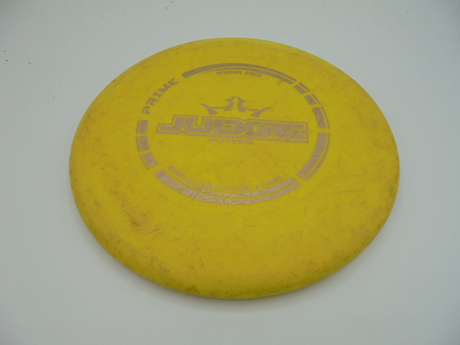 Dynamic Discs Prime Judge Yellow 173g -CE