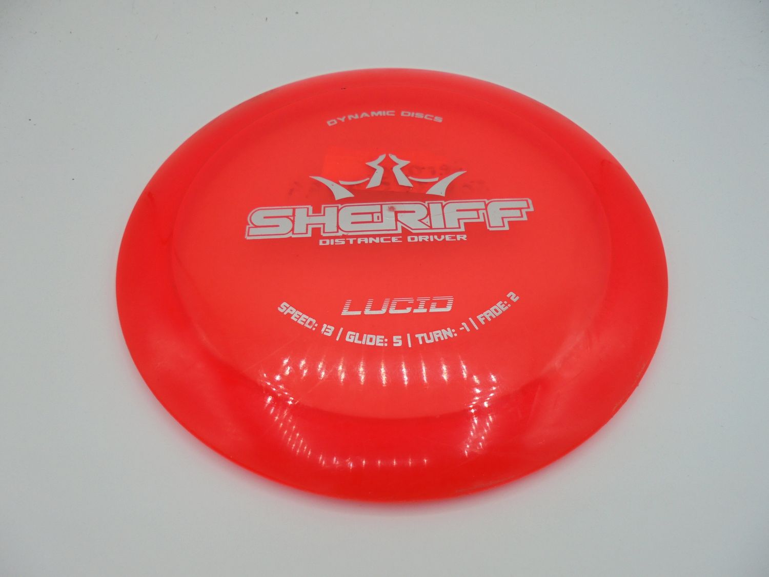 Dynamic Discs Lucid Sheriff Red 174g -AP