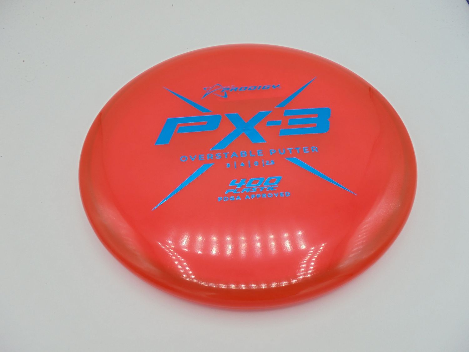 Prodigy 400 PX-3 Red Stock Stamp 173g -DS