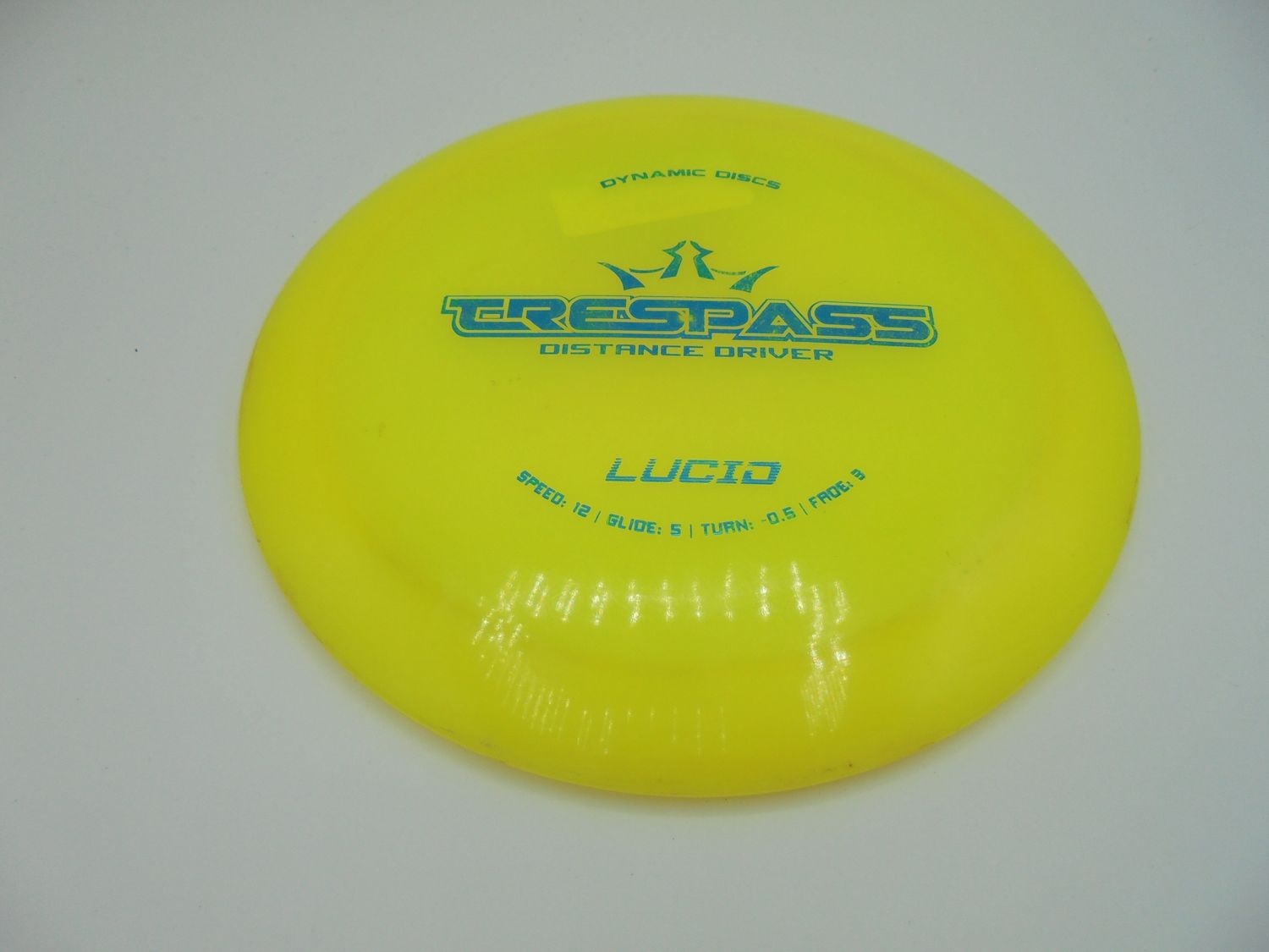 Dynamic Dicss Lucid Trespass Yellow Stock Stamp 171g -JH