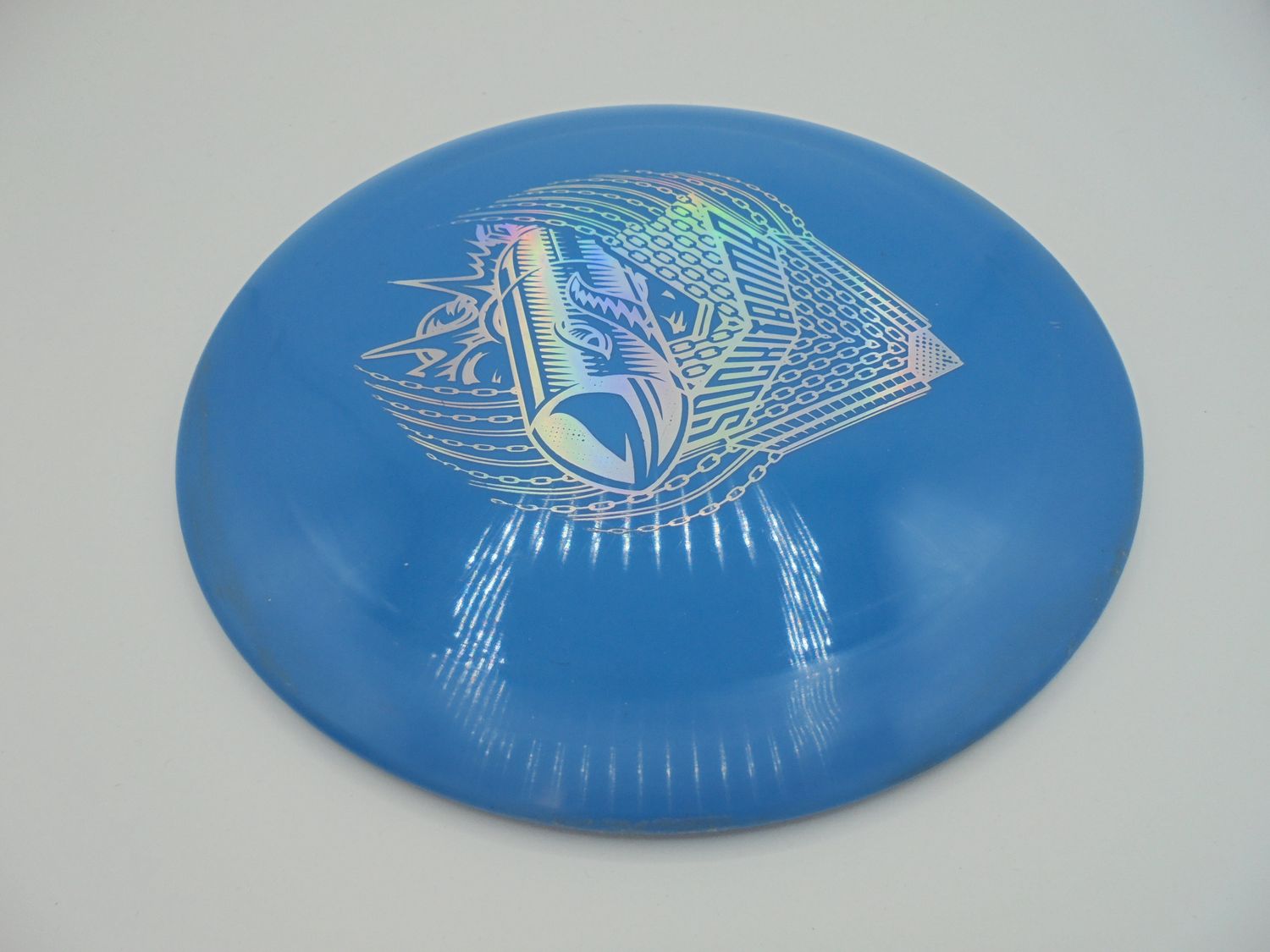 Dynamic Discs Fuzion Defender Blue Sockibomb Stamp 173g -JP