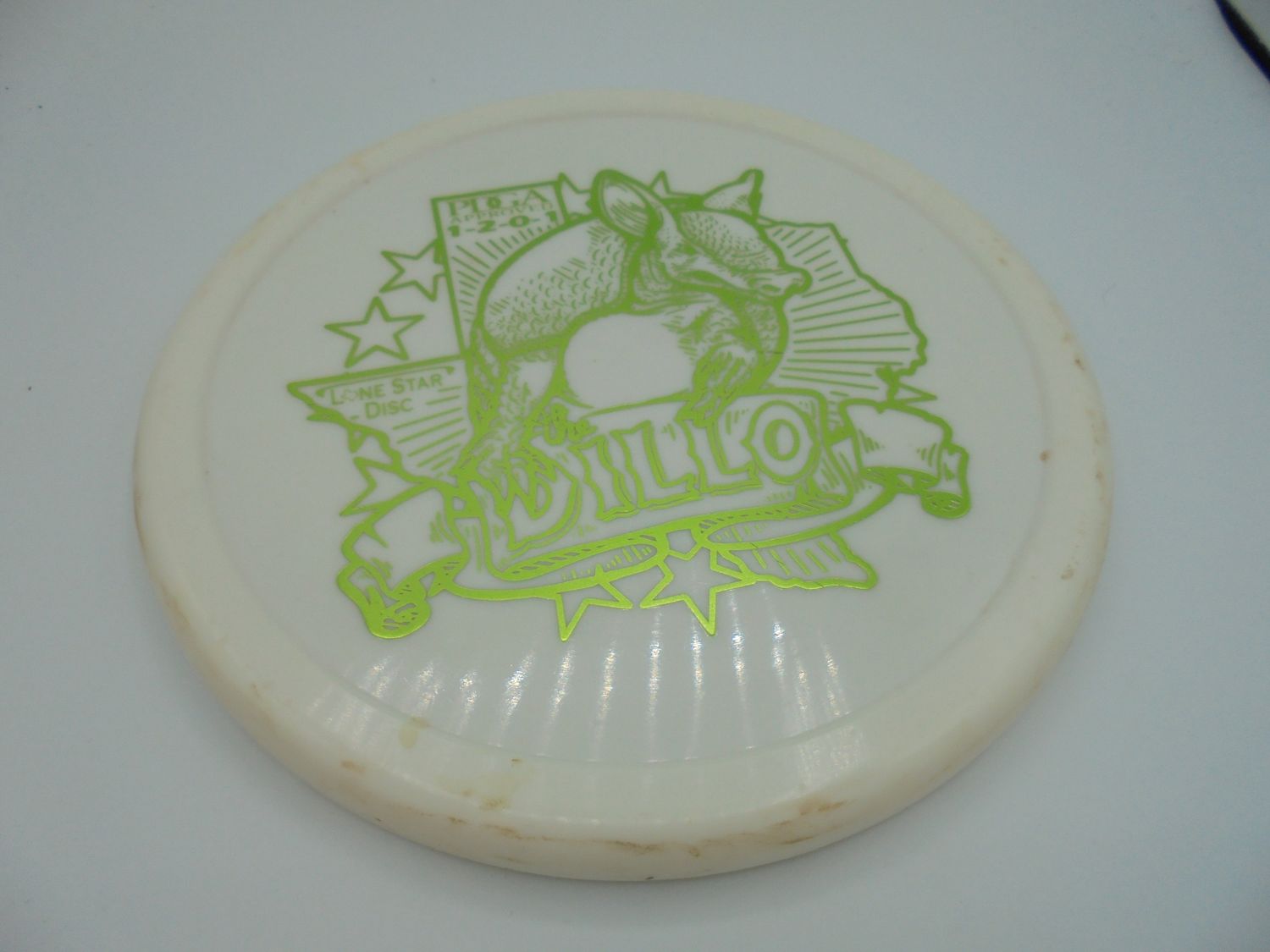 Lone Star Discs Alpha Dillo White 175g -JH