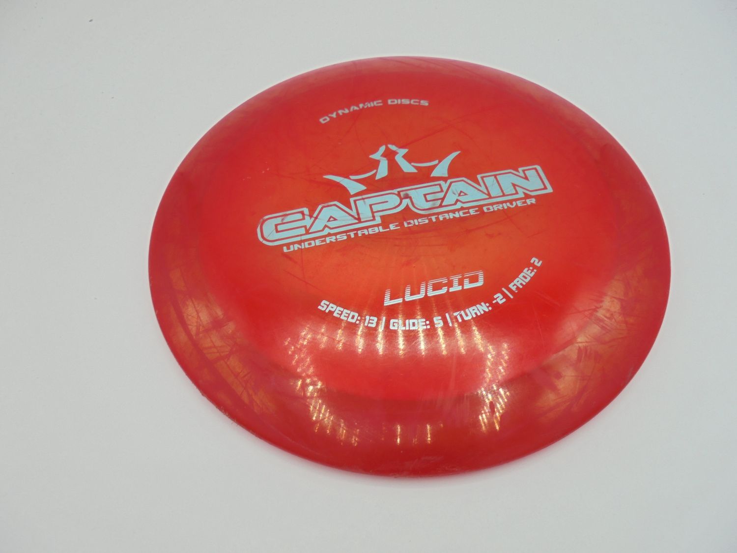 Dynamic Discs Lucid Captain Red 175g -JR