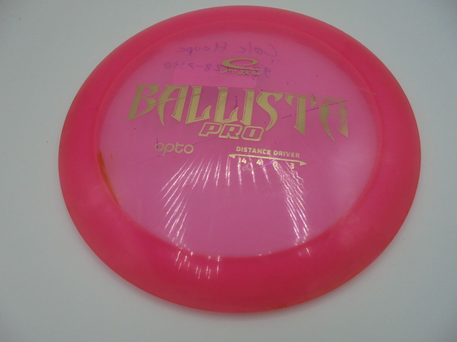 Lat64 Opto Ballista Pro Pink 175g -CD