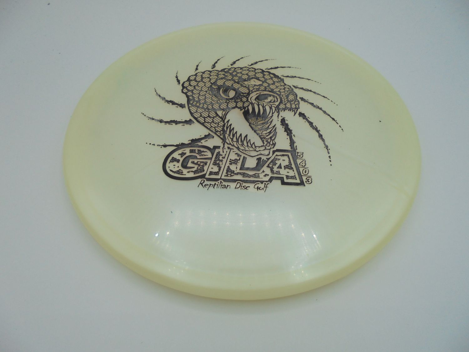 Reptilian Discs Diamond Gila White Black Stamp 171g -CD