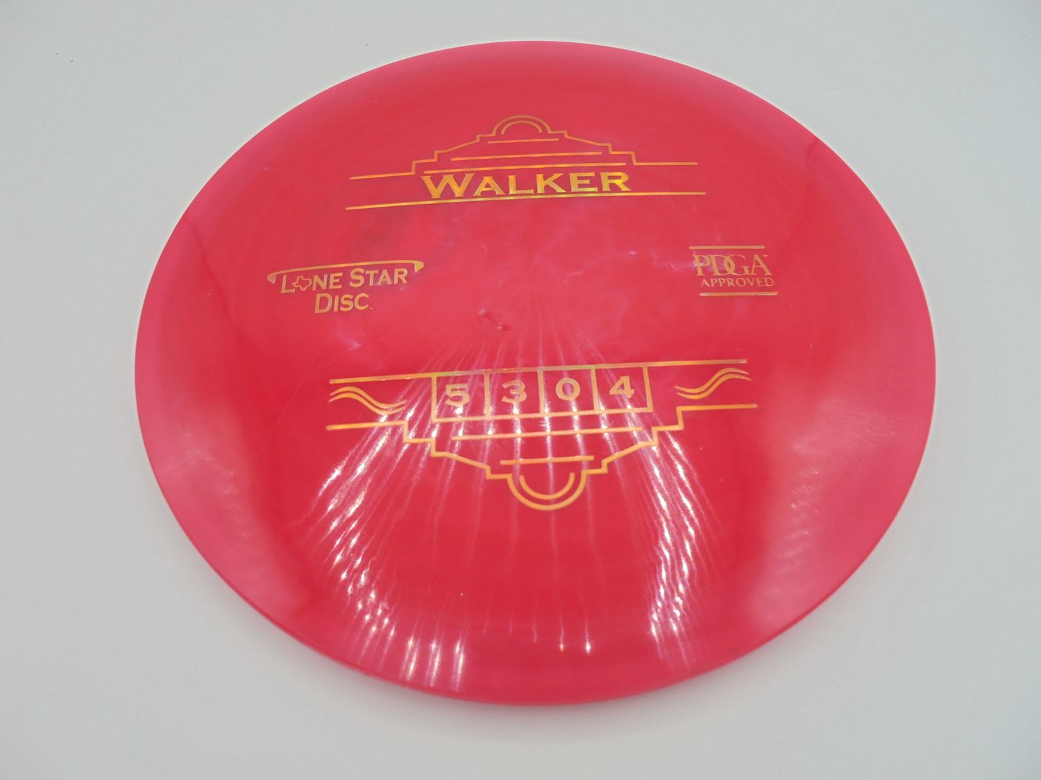 Lone Star Discs Alpha Walker Red 172g -CD