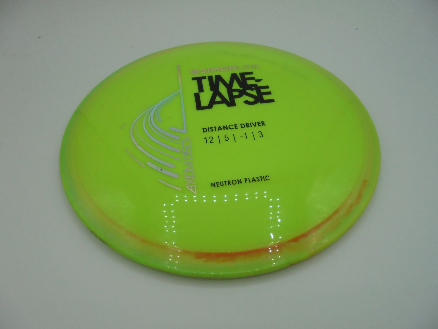 Axiom Neutron Time Lapse Stock Stamp Yellow 174g -NP