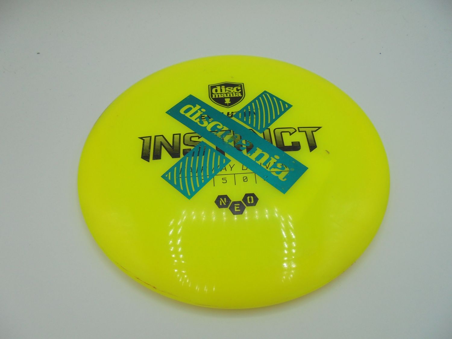Discmania Neo Instinct X-Out Stamp Yellow 171g -SK