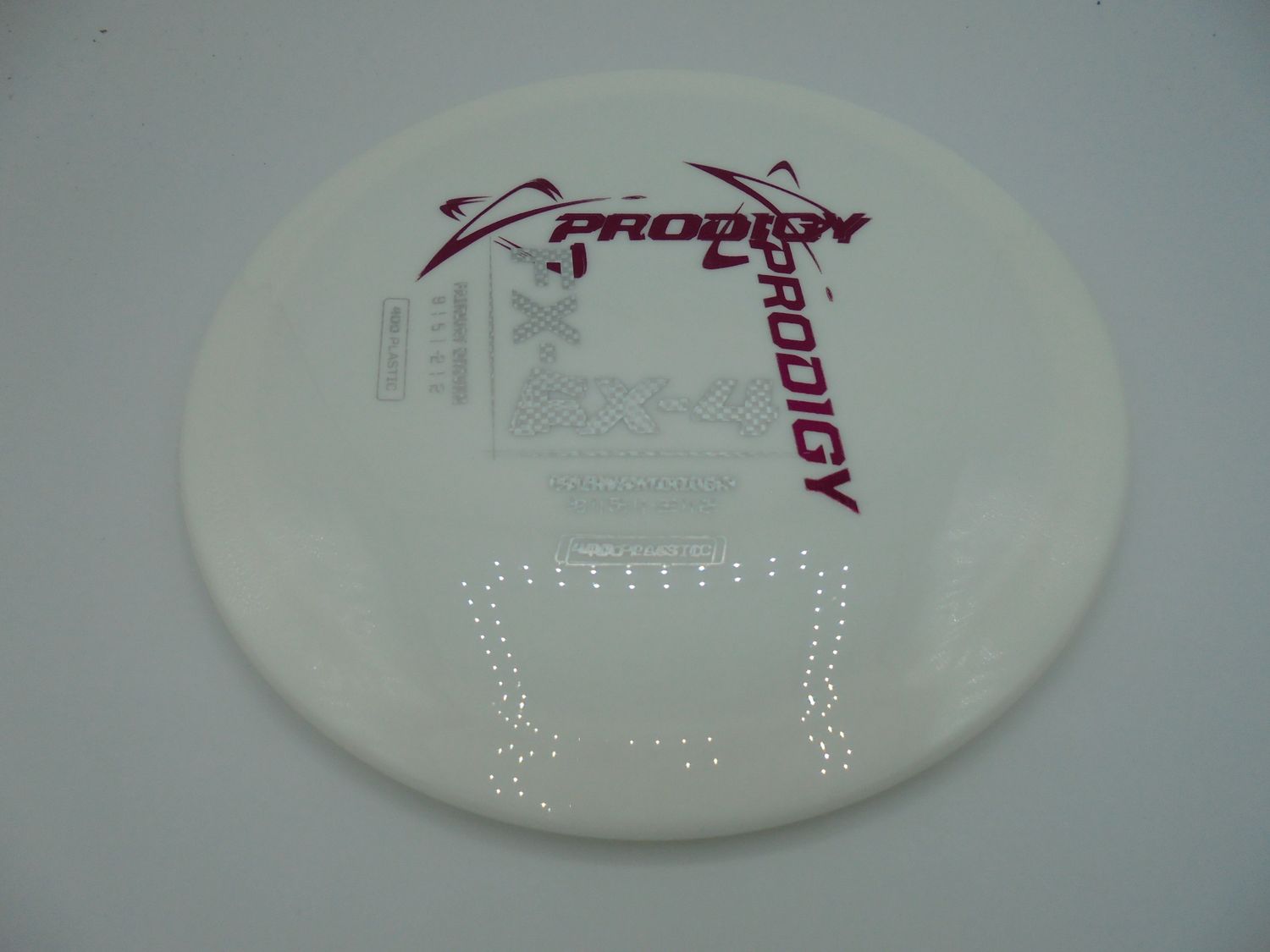 Prodigy 400 FX-4 Dbl stmp White 174g -BM