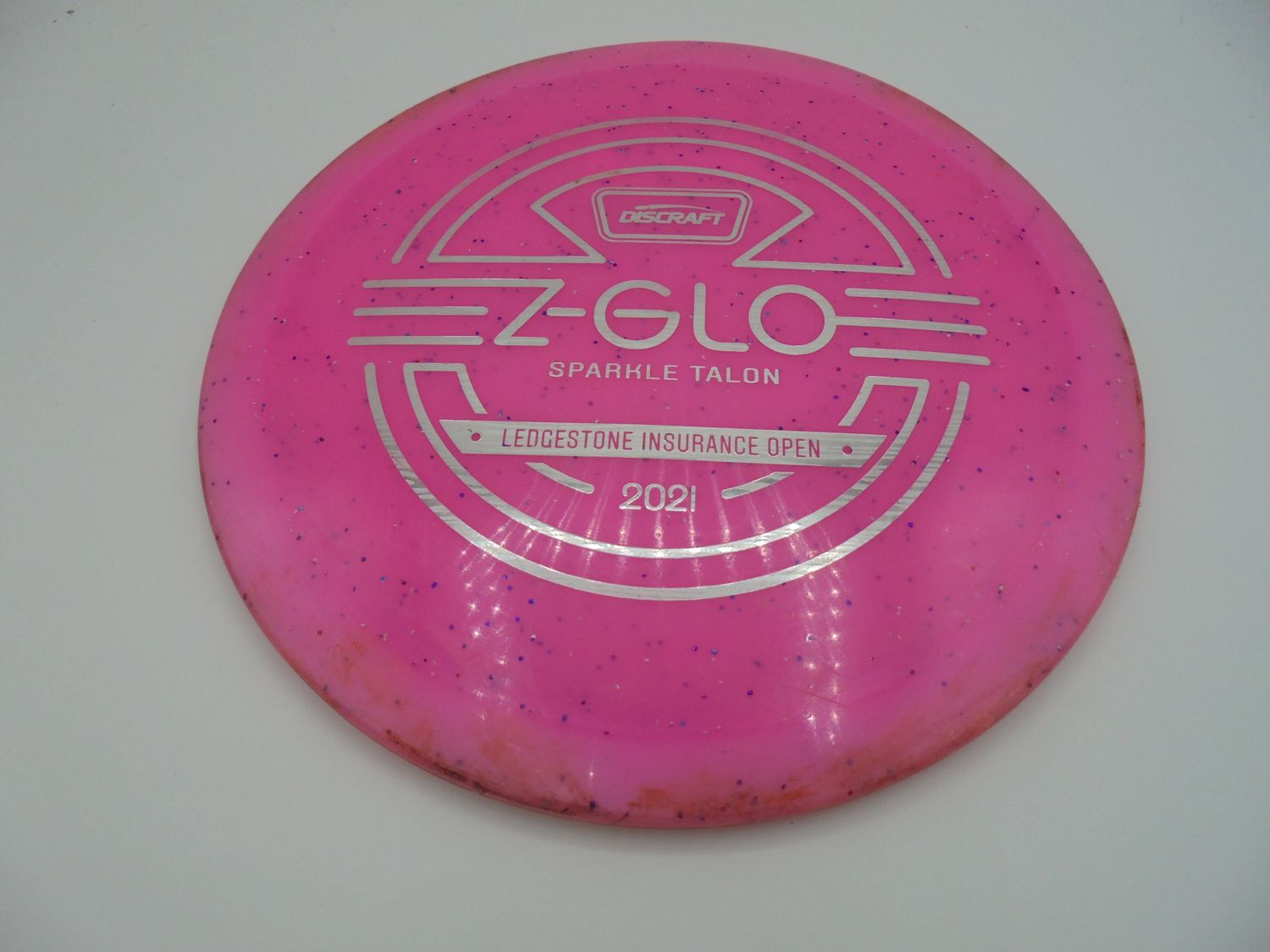 Discraft Z Glo Sparkle Talon Pink 175g -WP