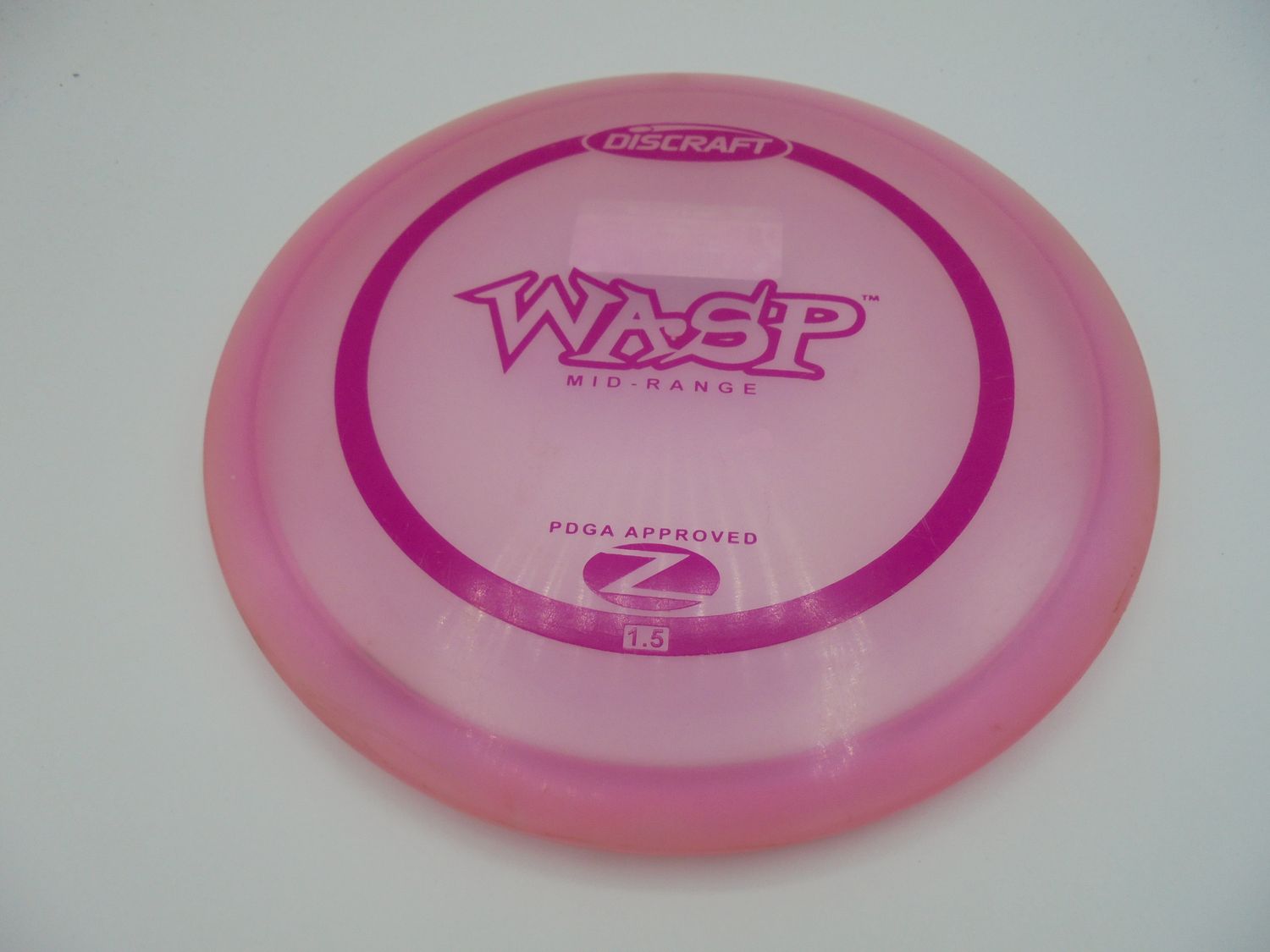 Discraft Z Wasp Purple Stock Stamp Full Circle 177g -MC