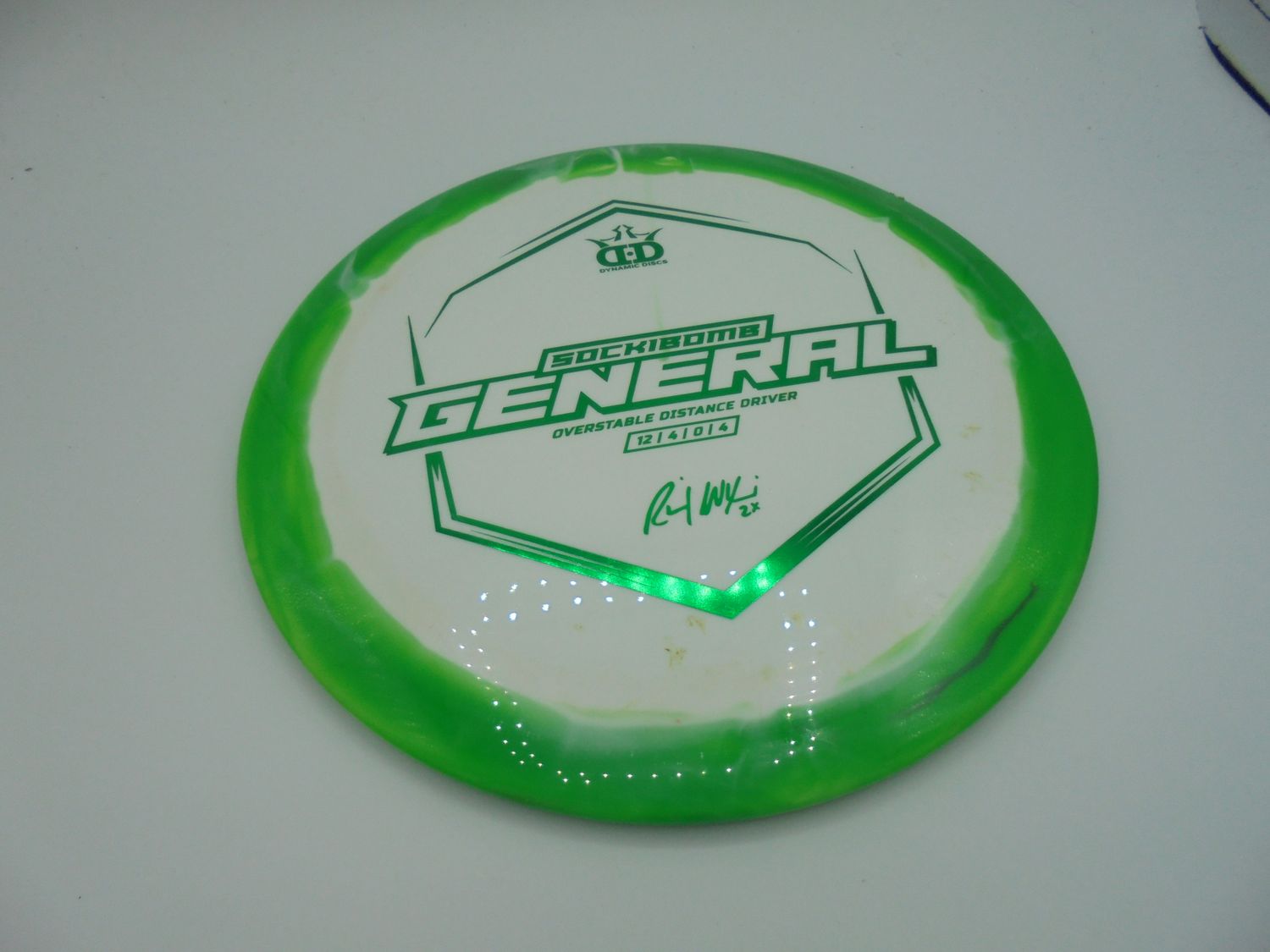 Dynamic Discs Sockibomb General Green 174g -NP