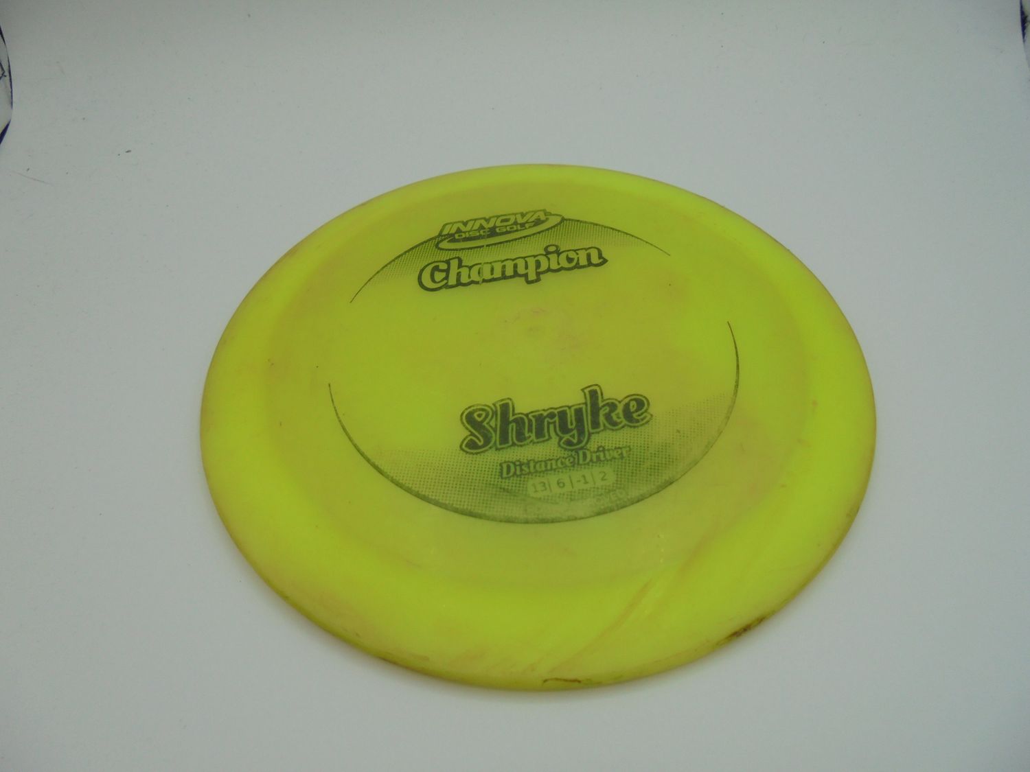 Innova Champion Shryke Yellow Stock Stamp 175g -DC