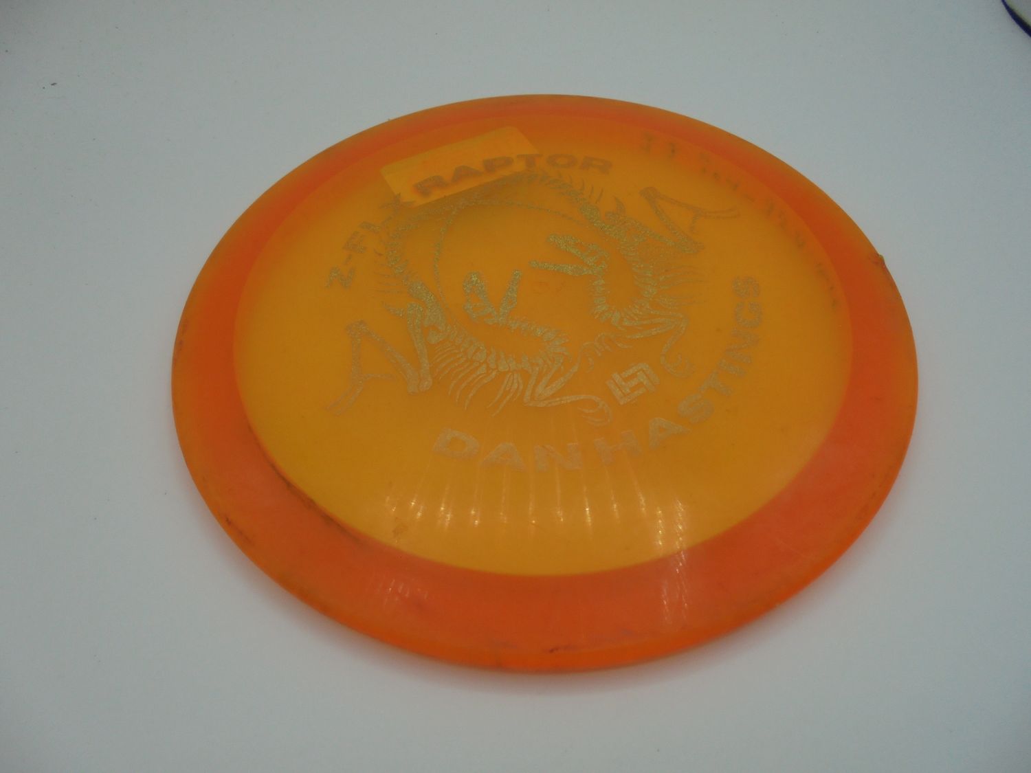 Discraft Z Flx Raptor Dan Hastings Orange 174g -BS