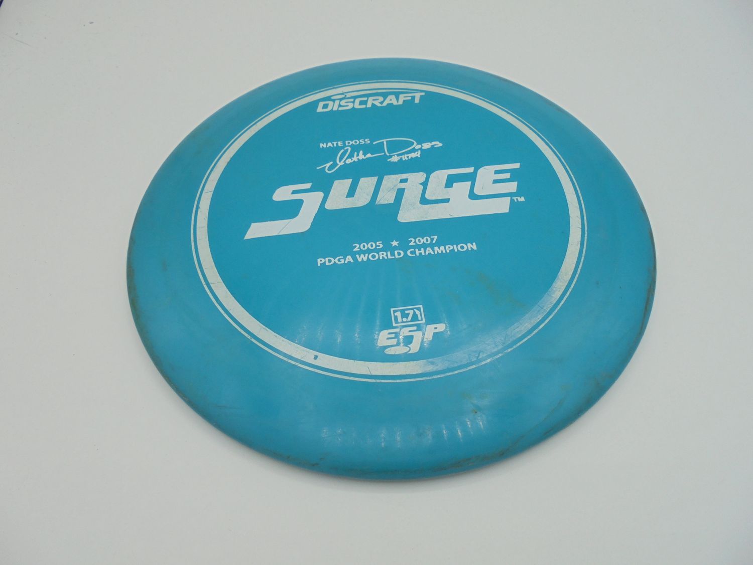 Discraft ESP Nate Doss Surge Blue 173g -PP