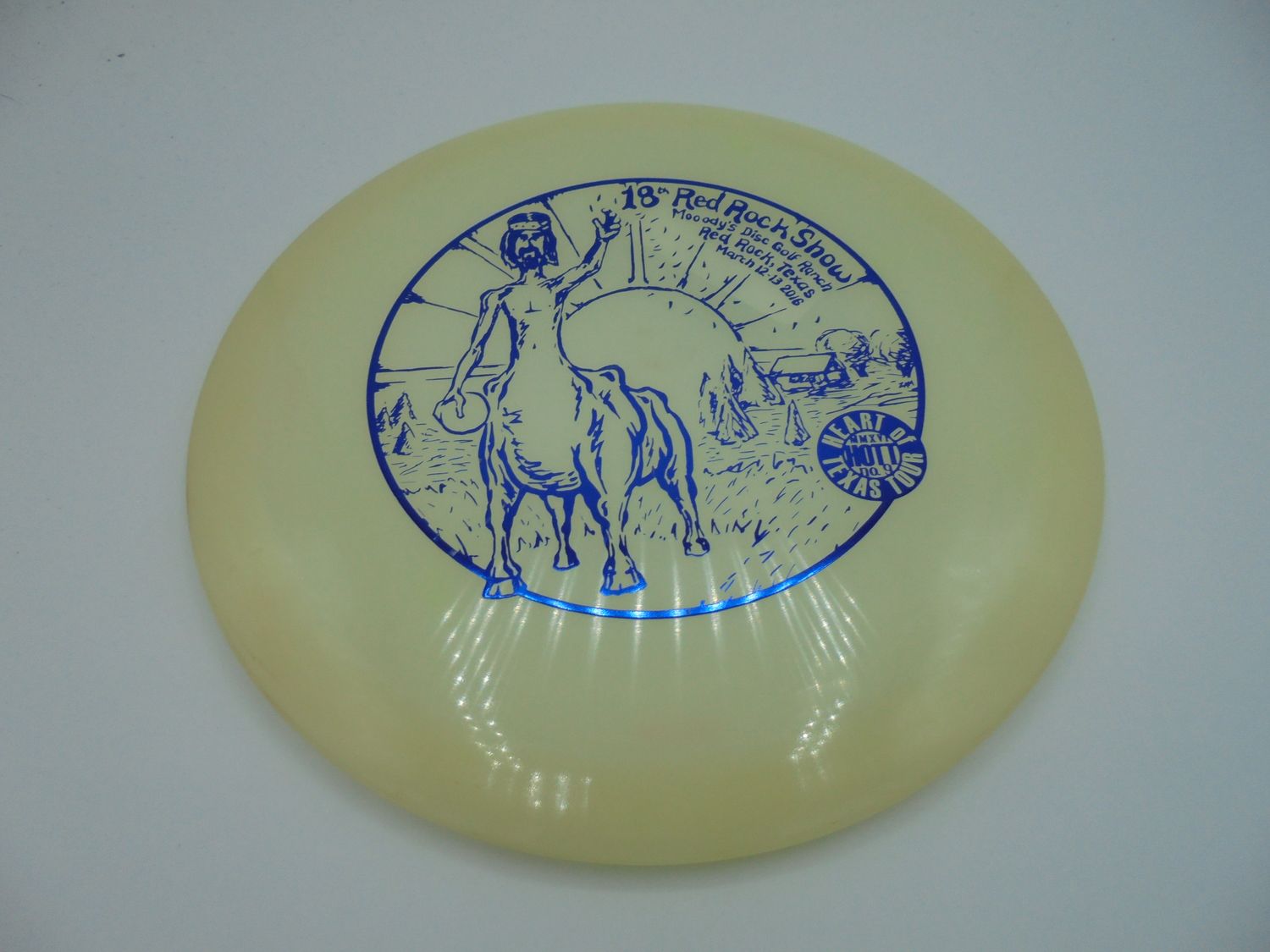 Innova Champion Glow Leopard 3 Red Rocks Stamp 167g -TS