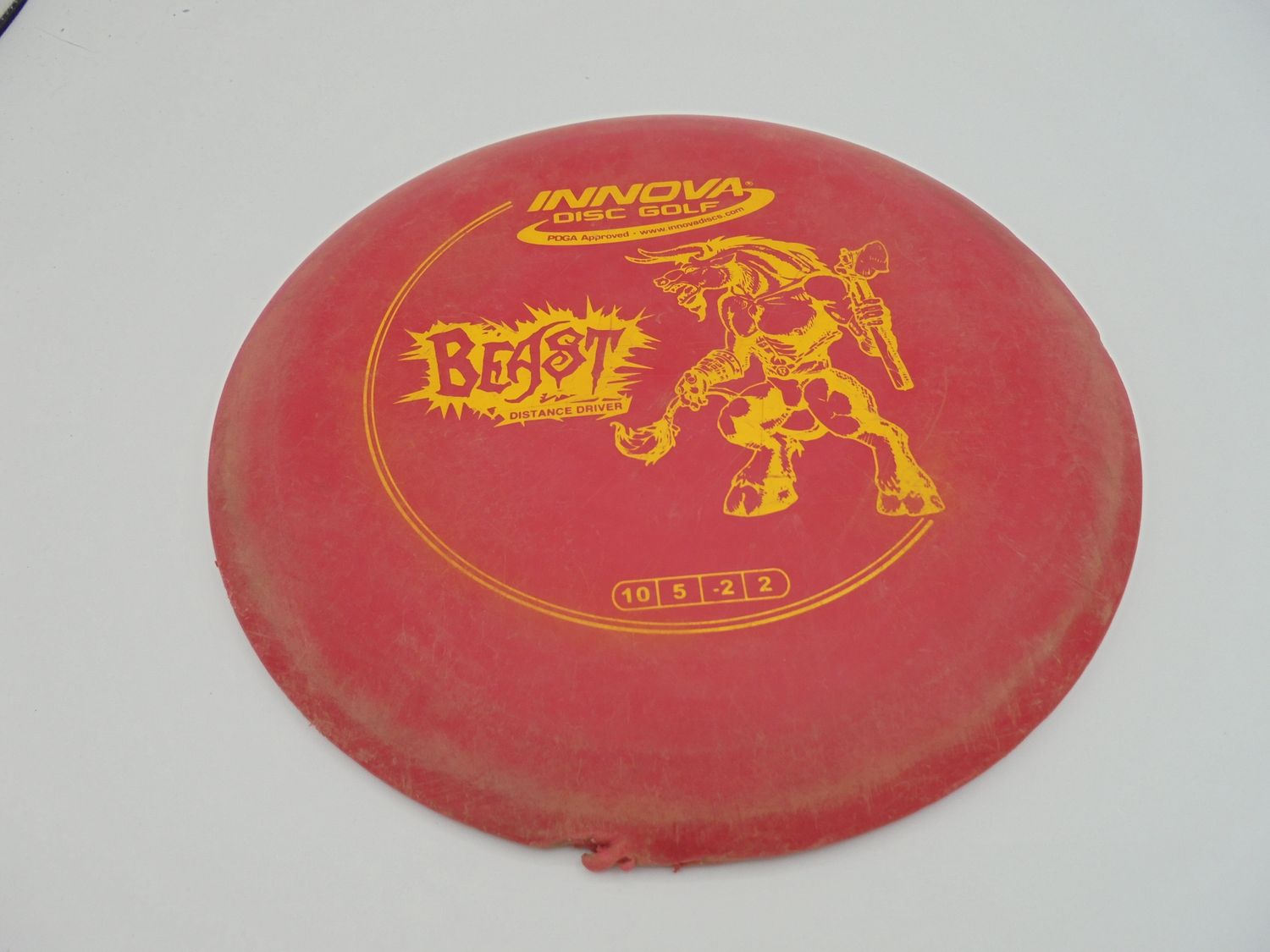 Innova DX Beast Red Stock Stamp 160g -DC