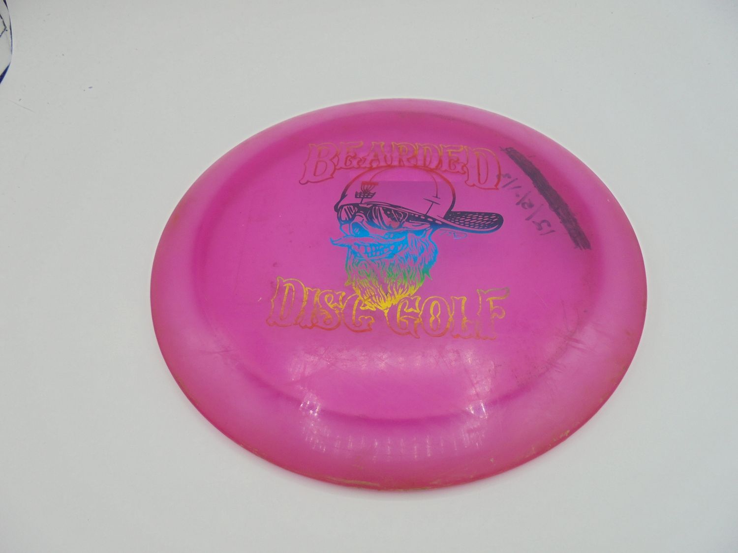Dynamic Discs Lucid Trespass Bearded Stamp Pink 173g - JL