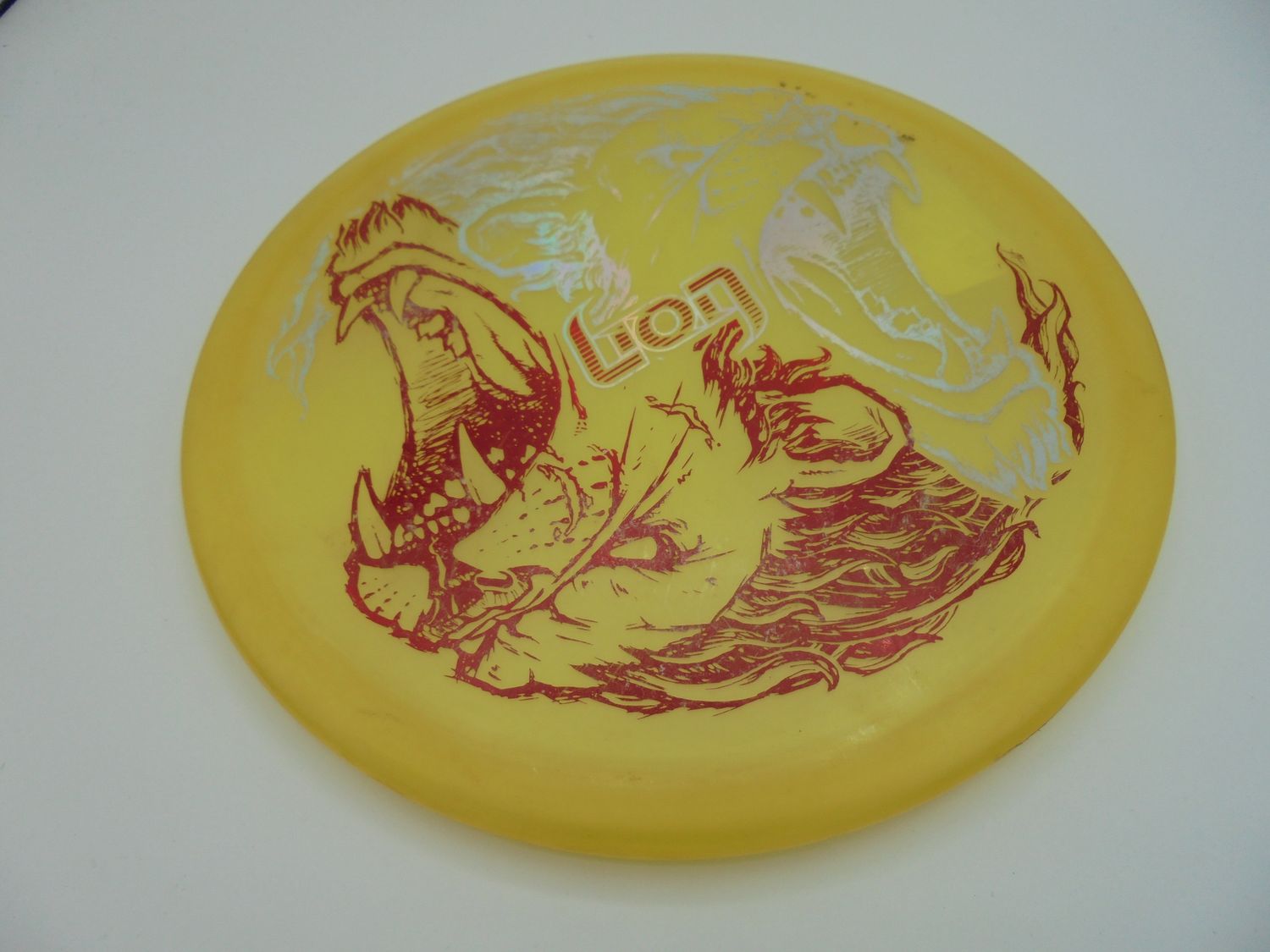 Innova Champion Lion Dualing Lion Stamp Yellow 181g -JH