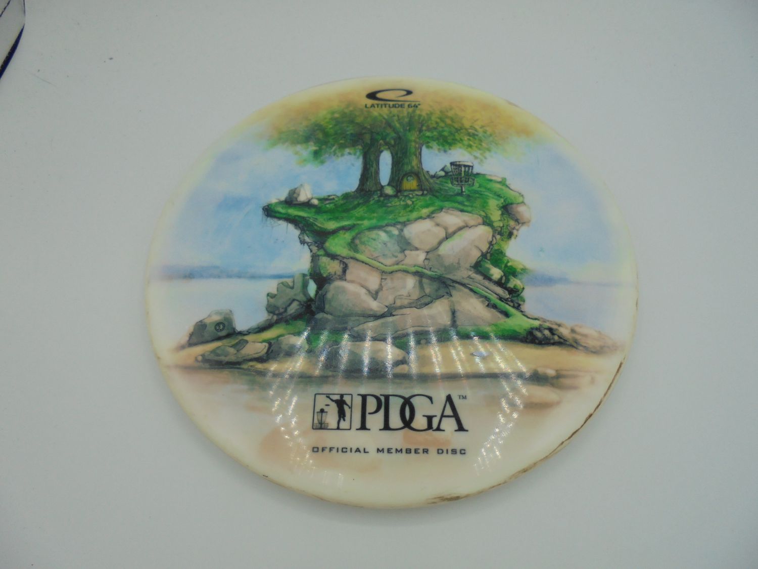 Lat64 Gold Compass PDGA Stamp 178g -SK