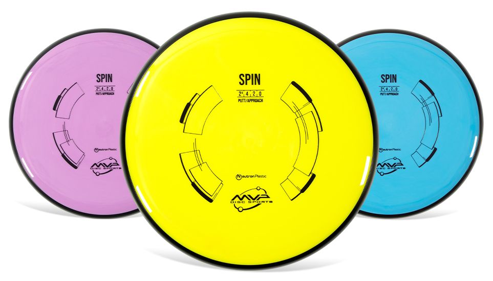 MVP Neutron Spin White (170-175g / Blank)