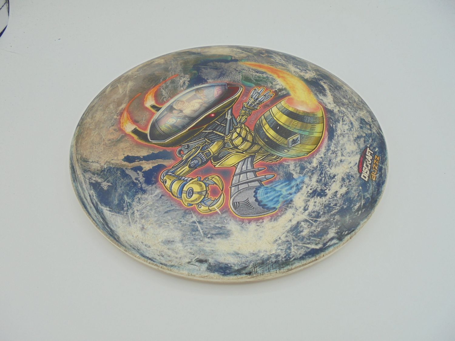 Discraft Base Buzzz White Robot Stamp 175g -