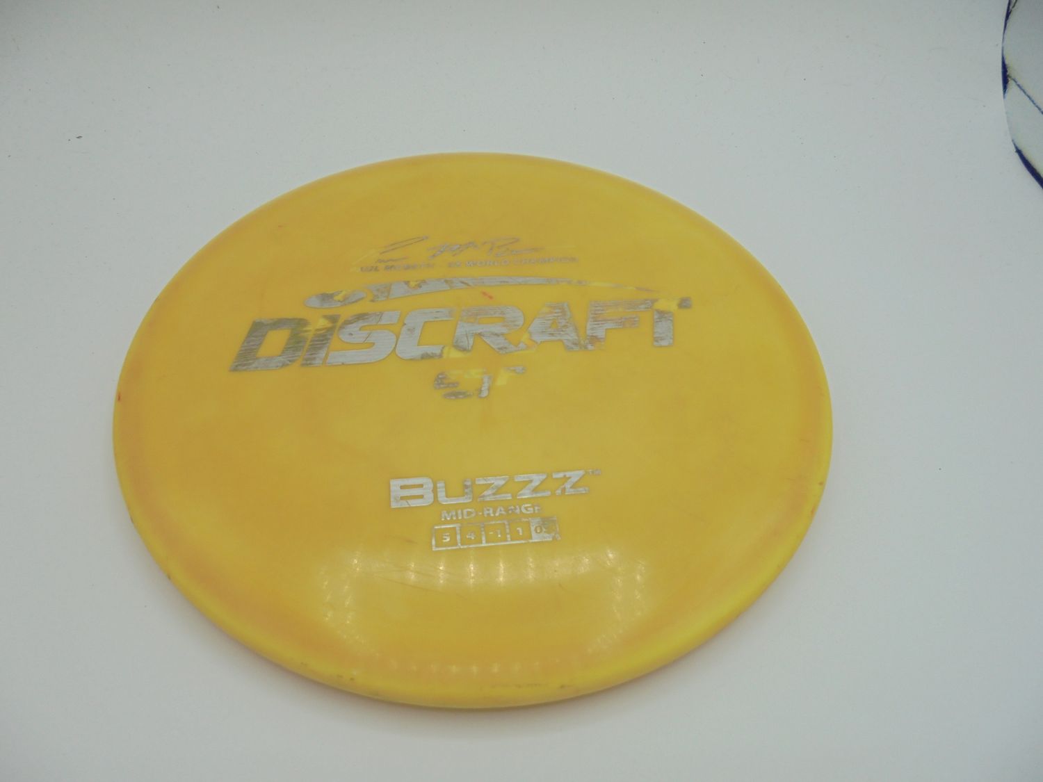 Discraft ESP 5x Stock Stamp Buzzz Yellow 175g -JH