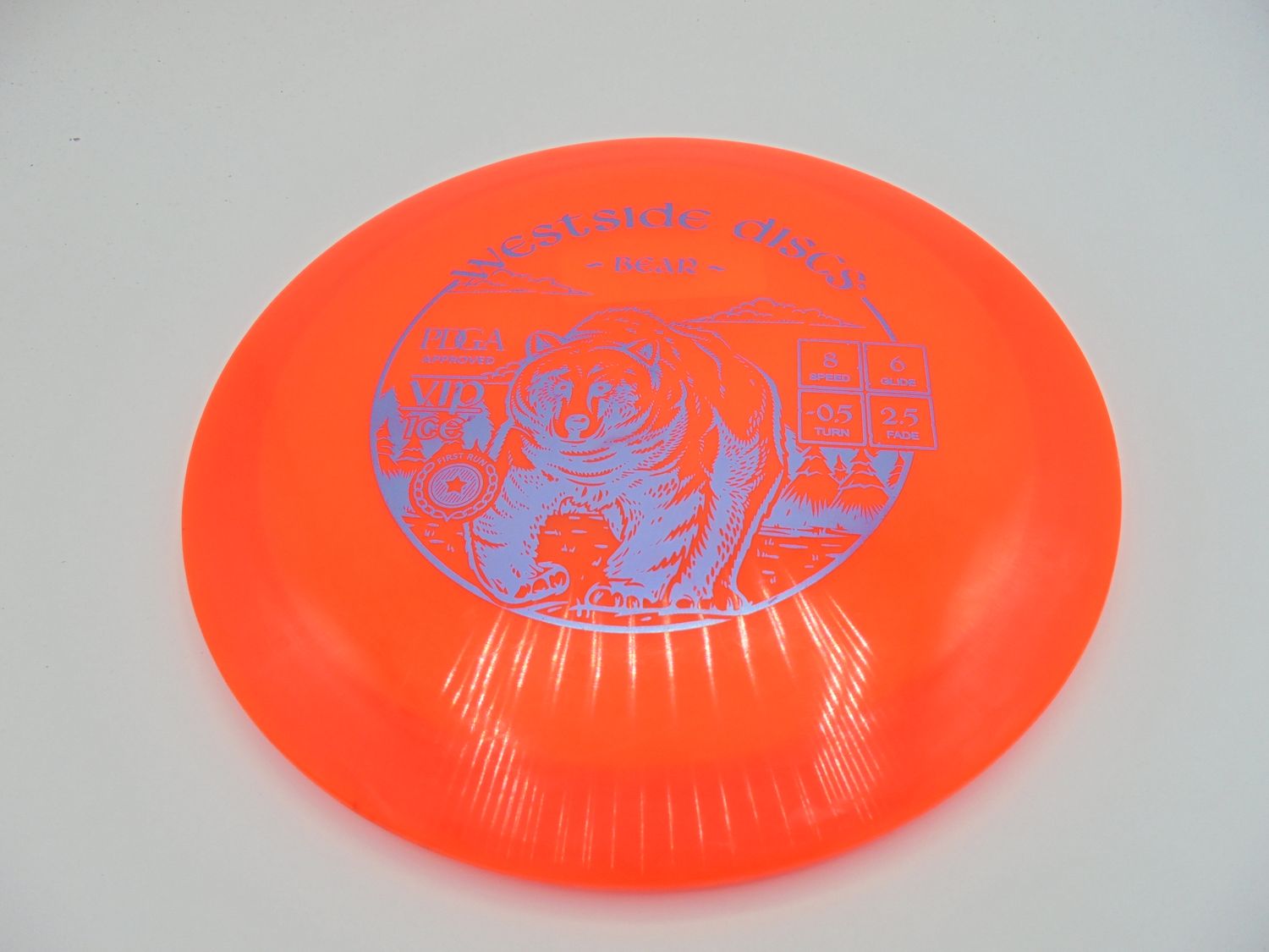Westside Discs VIP Ice Bear Orange 172g -JH
