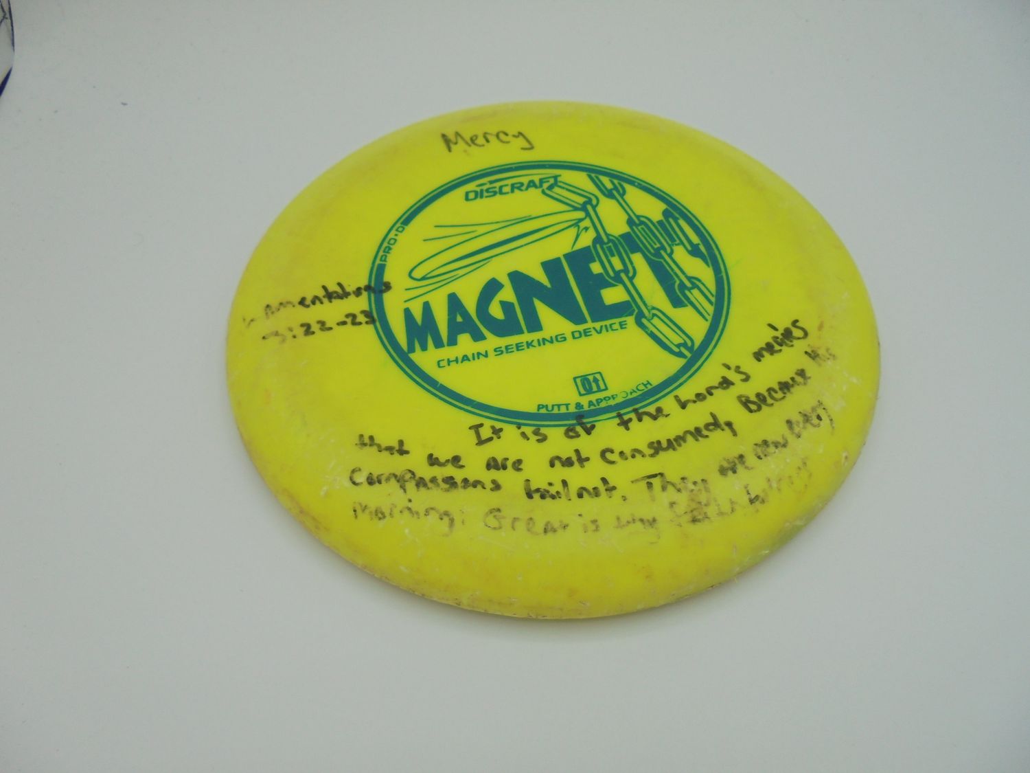 Discraft Pro D Magnet Yellow 167g -SA