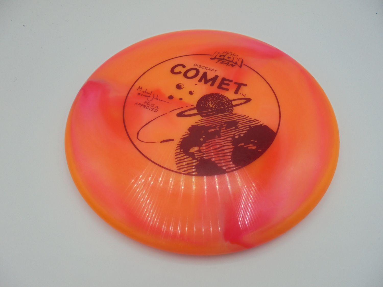 Discraft ESP Swirl Comet Orange 182g -CL