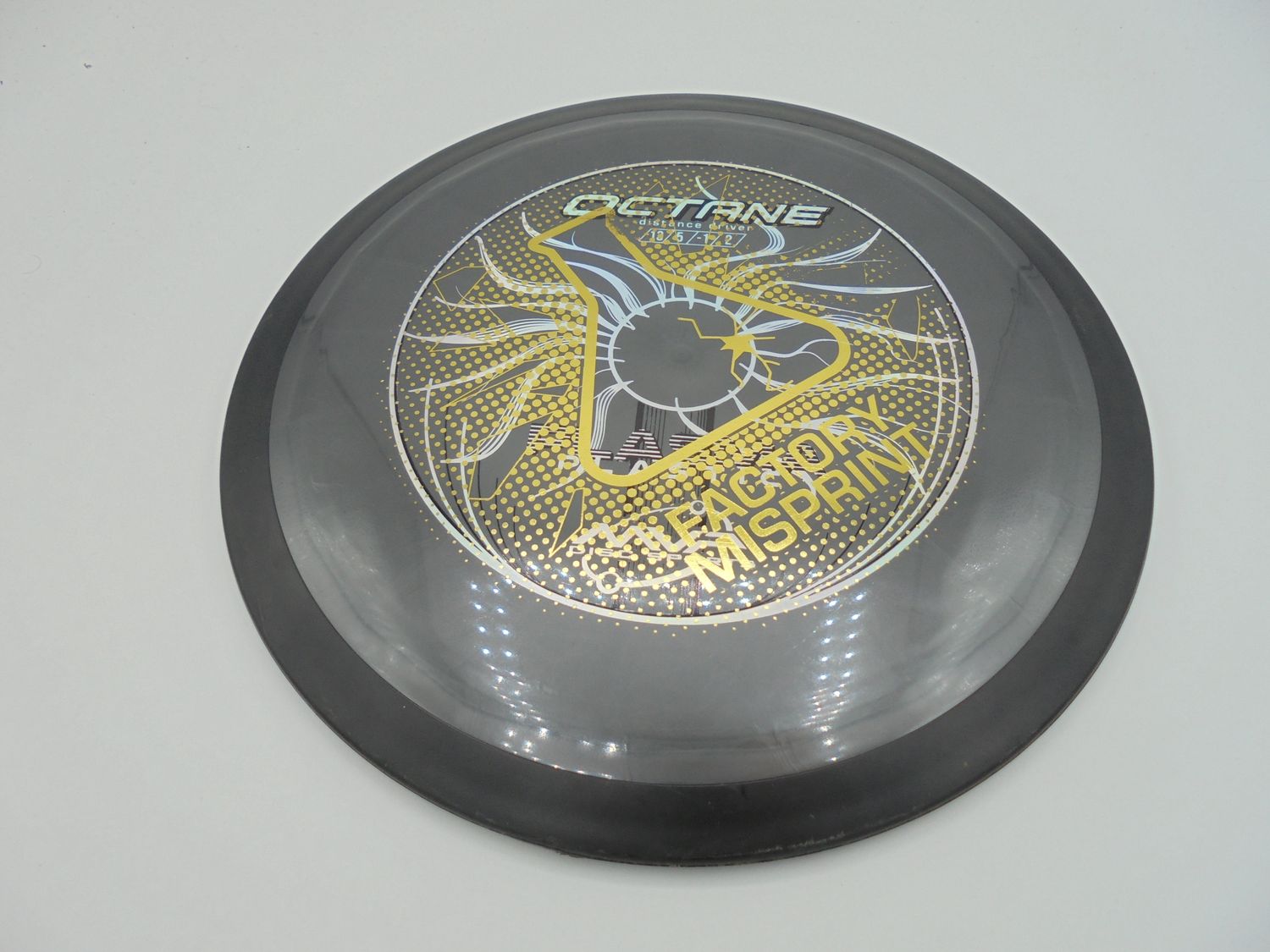 MVP Plasma Octane Black  Factory Misprint 166g - MS
