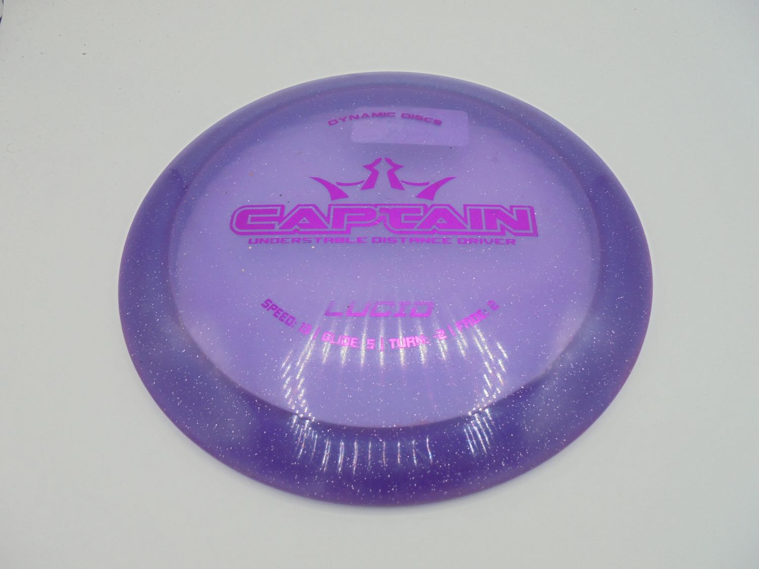 Dynamic Discs Lucid Captain Purple 174g -ST