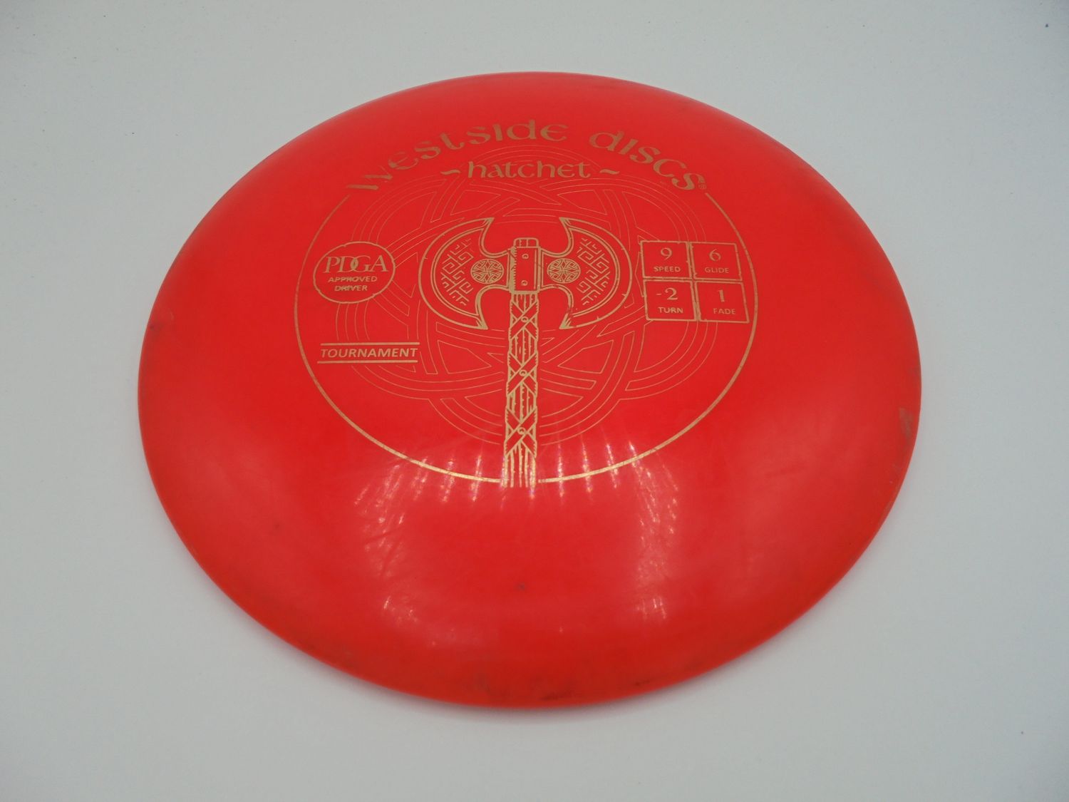 Westside Discs Tournament Hatchet Red 171g -RO