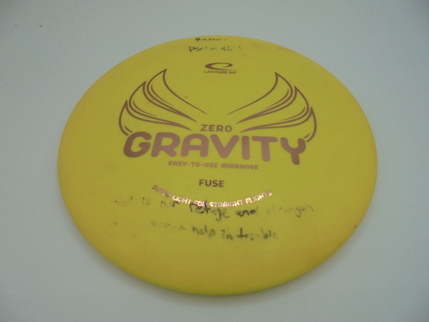 Lat64 Zero Gravity Fuse Yellow 128g -SA
