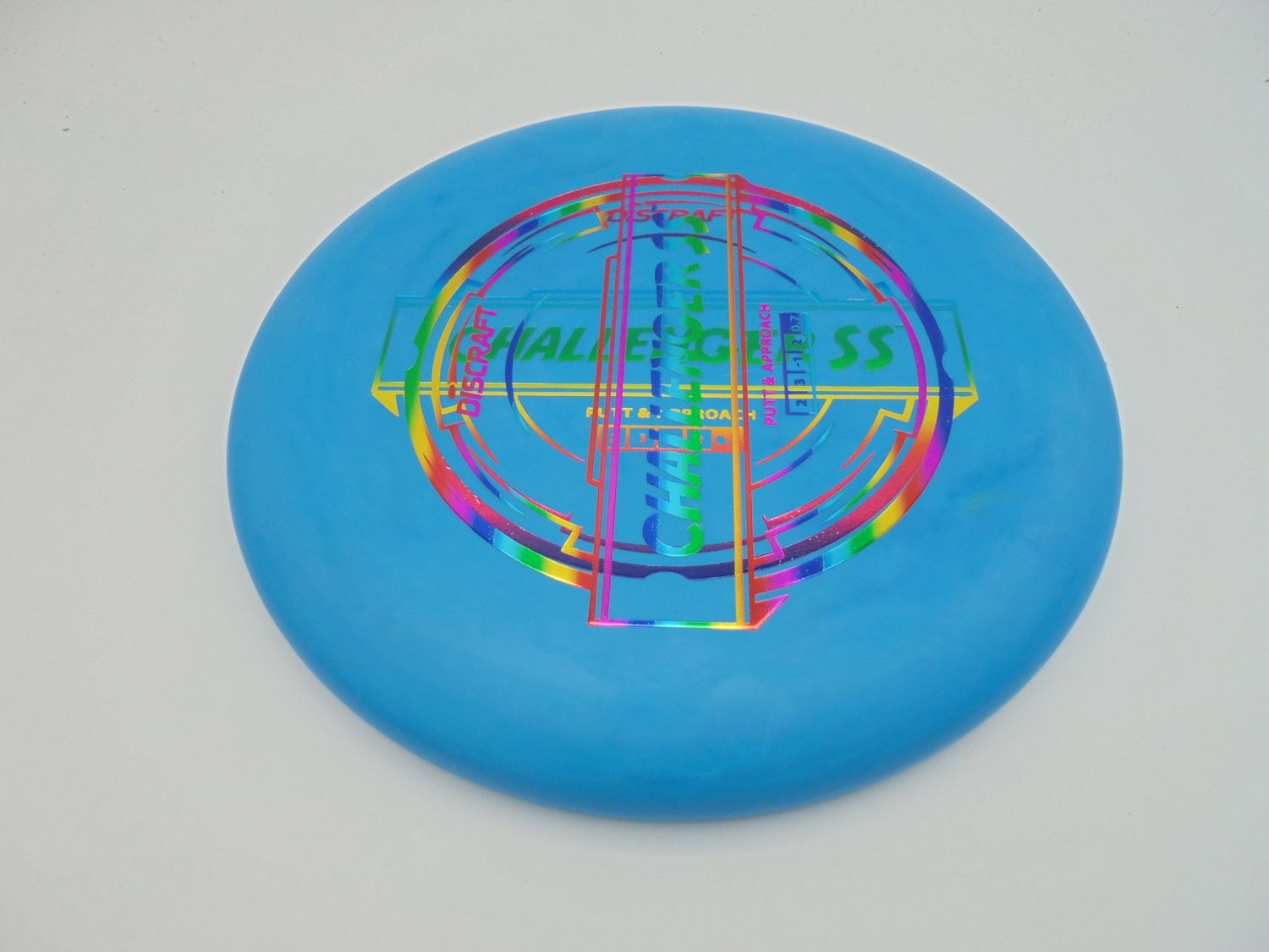 Discraft Rubber Blend Challenger OS Blue Dbl Stmp 174g- RF