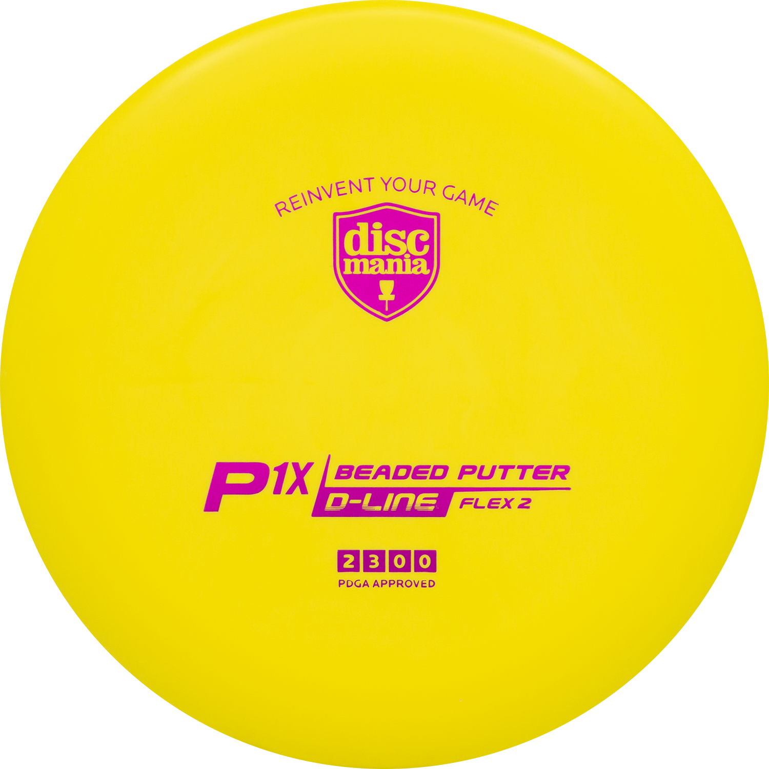 Discmania Flex 2 D-Line P1x Yellow 173+g