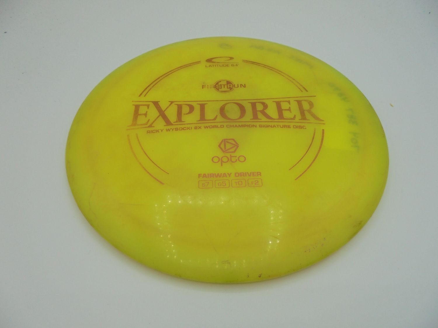 Lat64 Opto Explorer Yellow Ricky Run 175g -LS