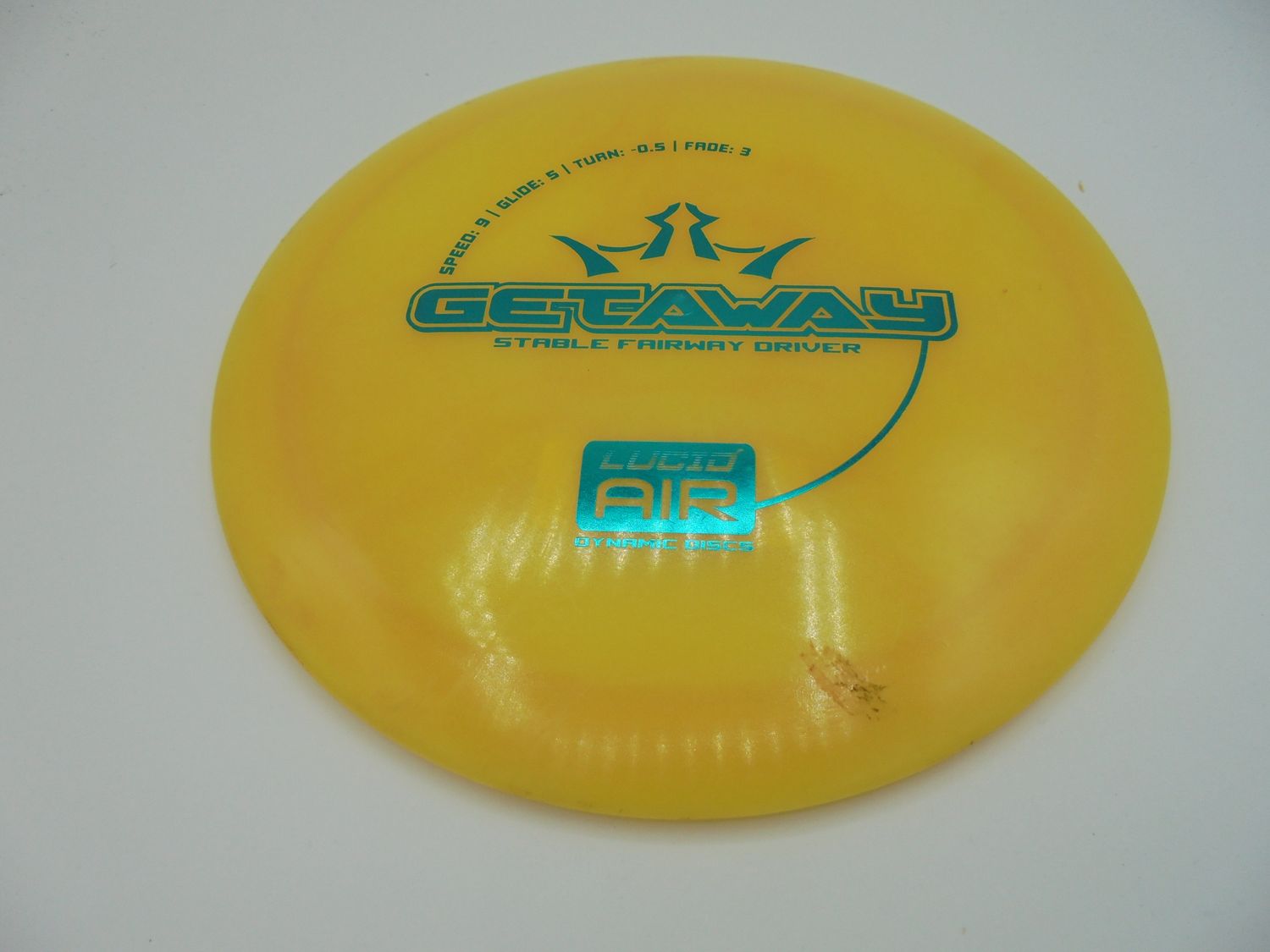 Dynamic Discs Lucid Air Getaway Yellow 156g -MH