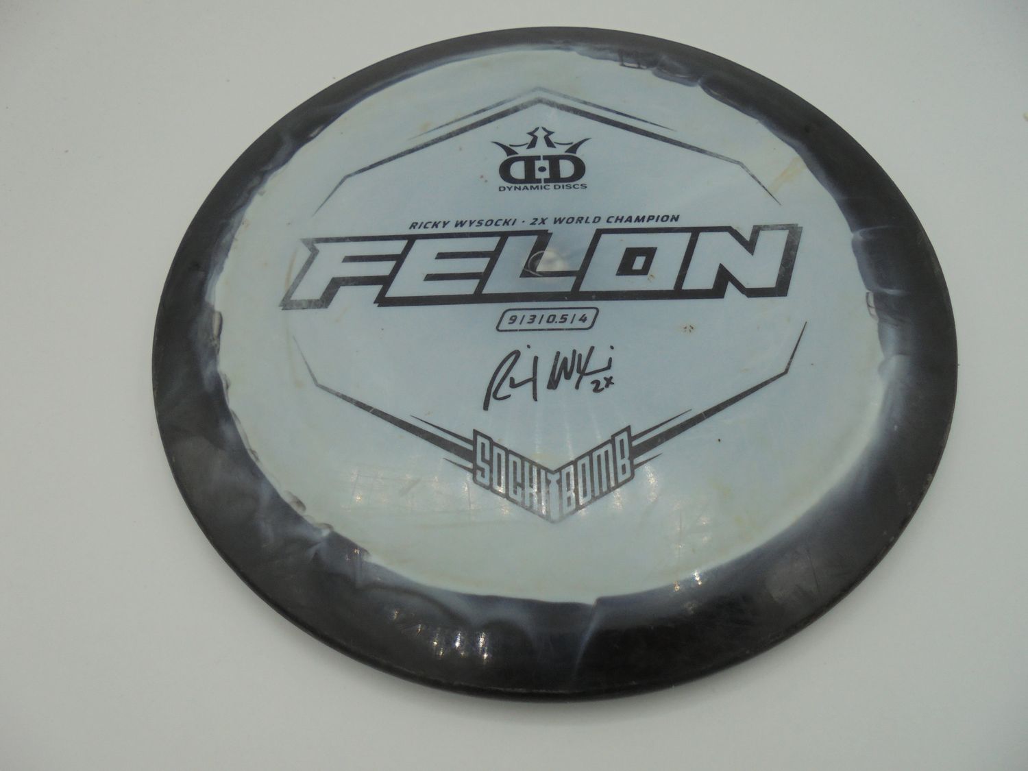 Dynamic Discs Fusion Orbit Felon Stockibomb Black 175g - D4