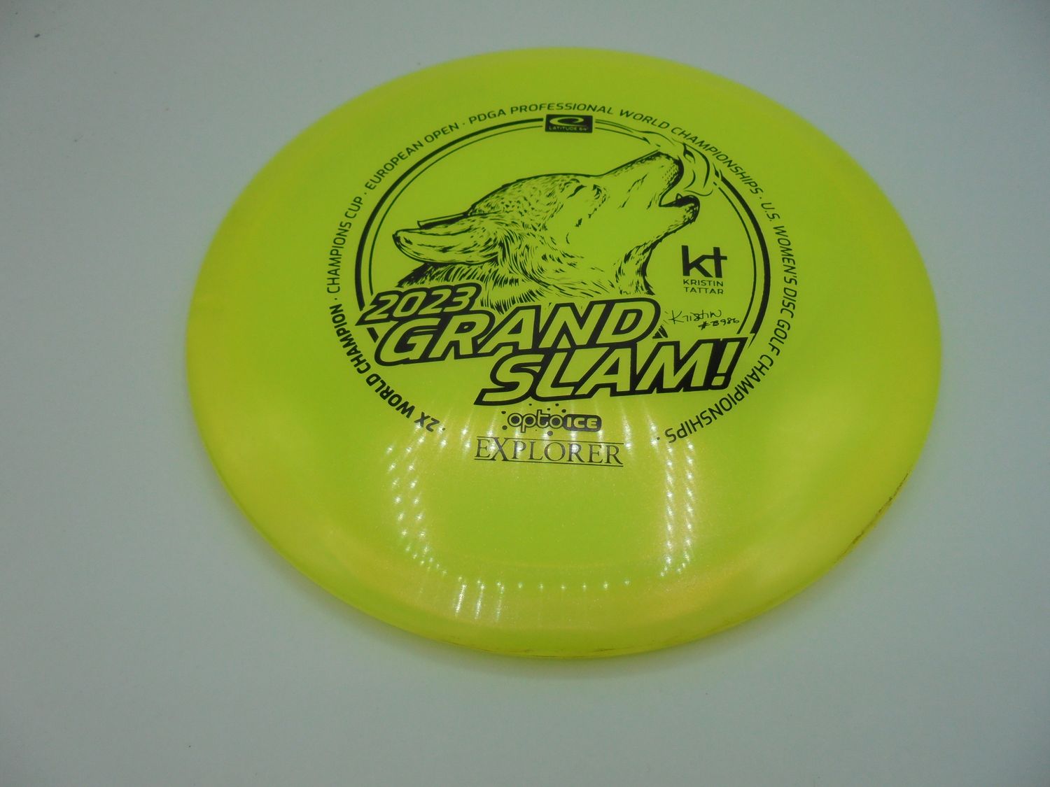 Lat64 Explorer Kristin Taattar Yellow 178g -LS
