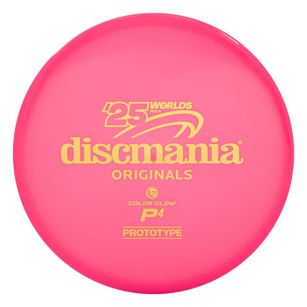 Discmania Color Glow C-Line P4 x Worlds Red 173+g