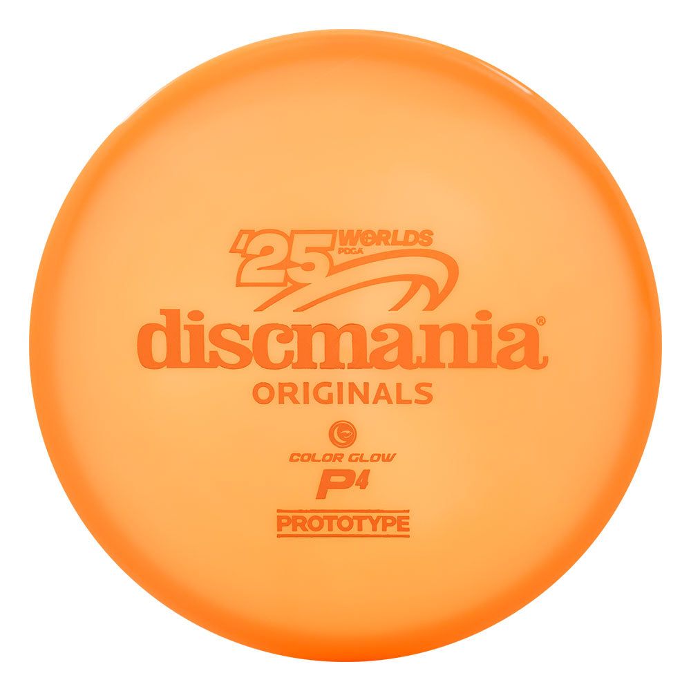 Discmania Color Glow C-Line P4 x Worlds Orange 173+g