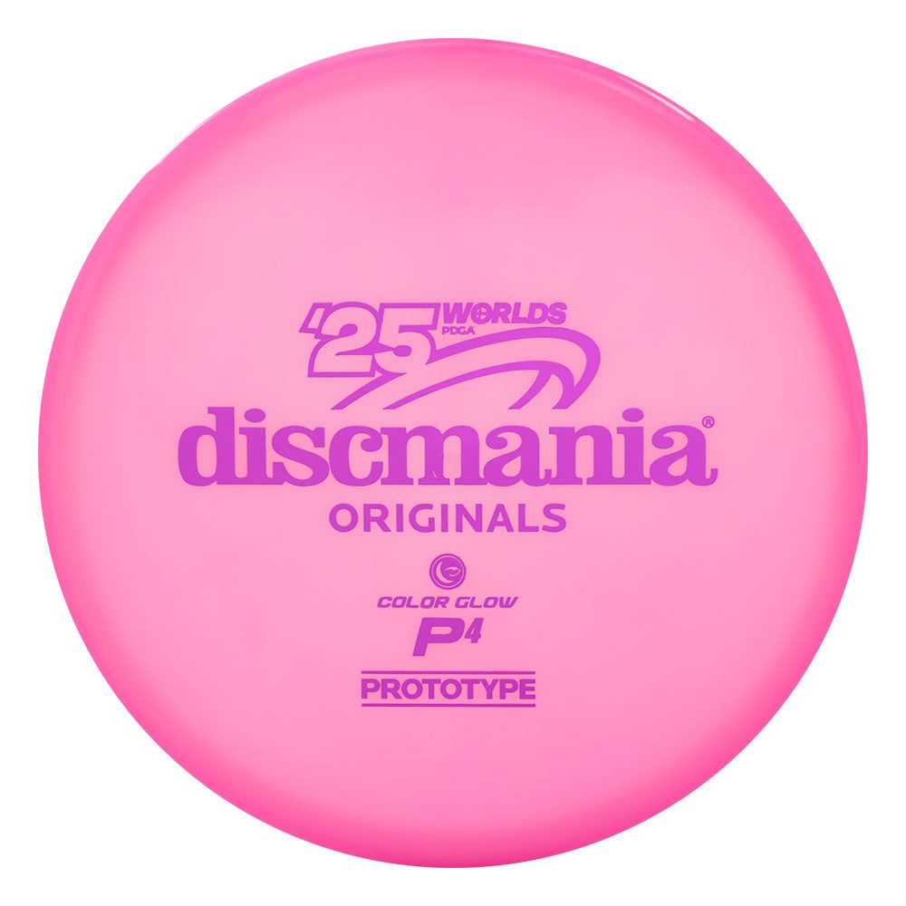 Discmania Color Glow C-Line P4 x Worlds Pink 173+g