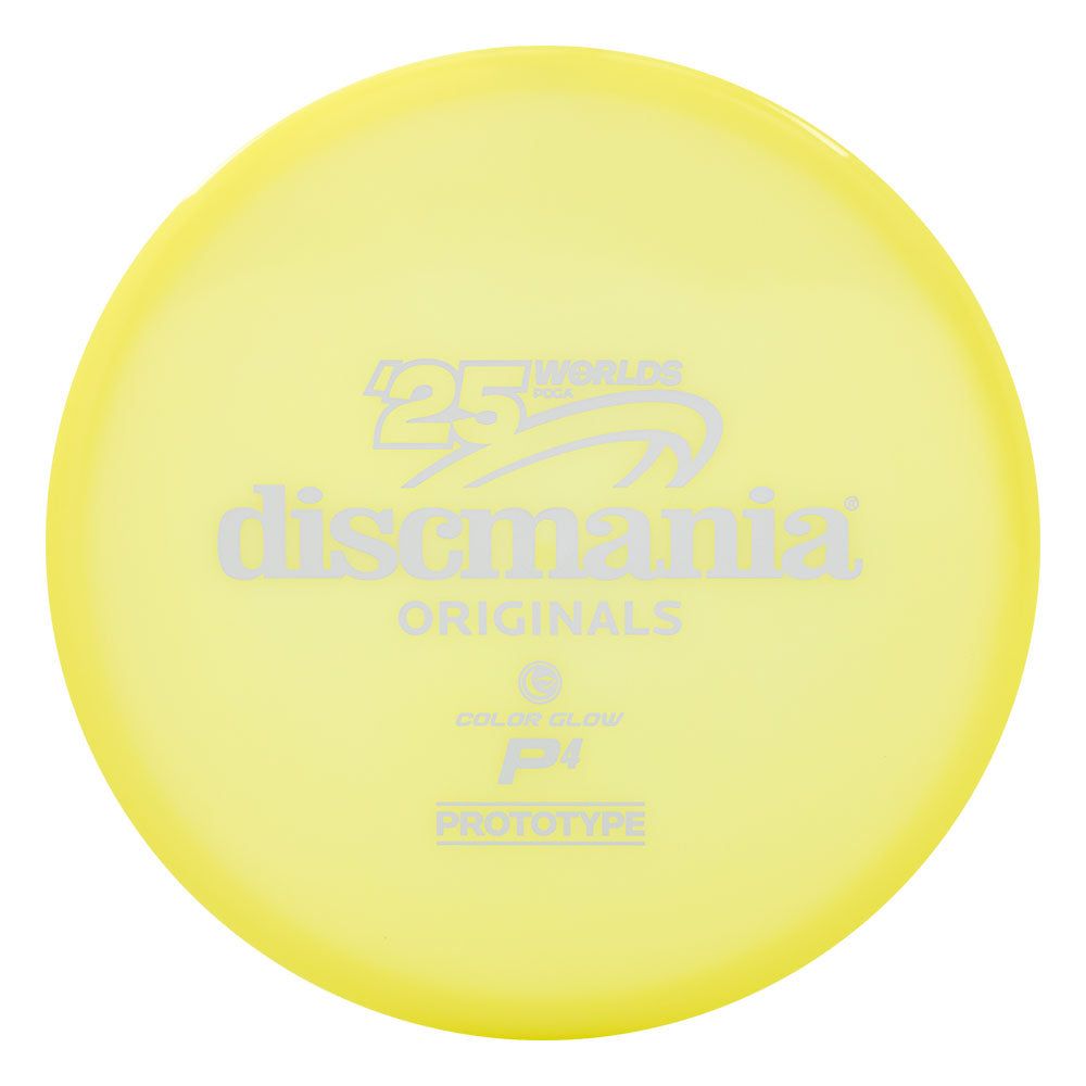 Discmania Color Glow C-Line P4 x Worlds Yellow 173+g