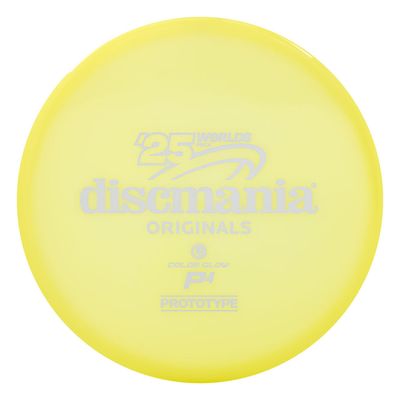 Discmania Color Glow C-Line P4 x Worlds Yellow 173+g