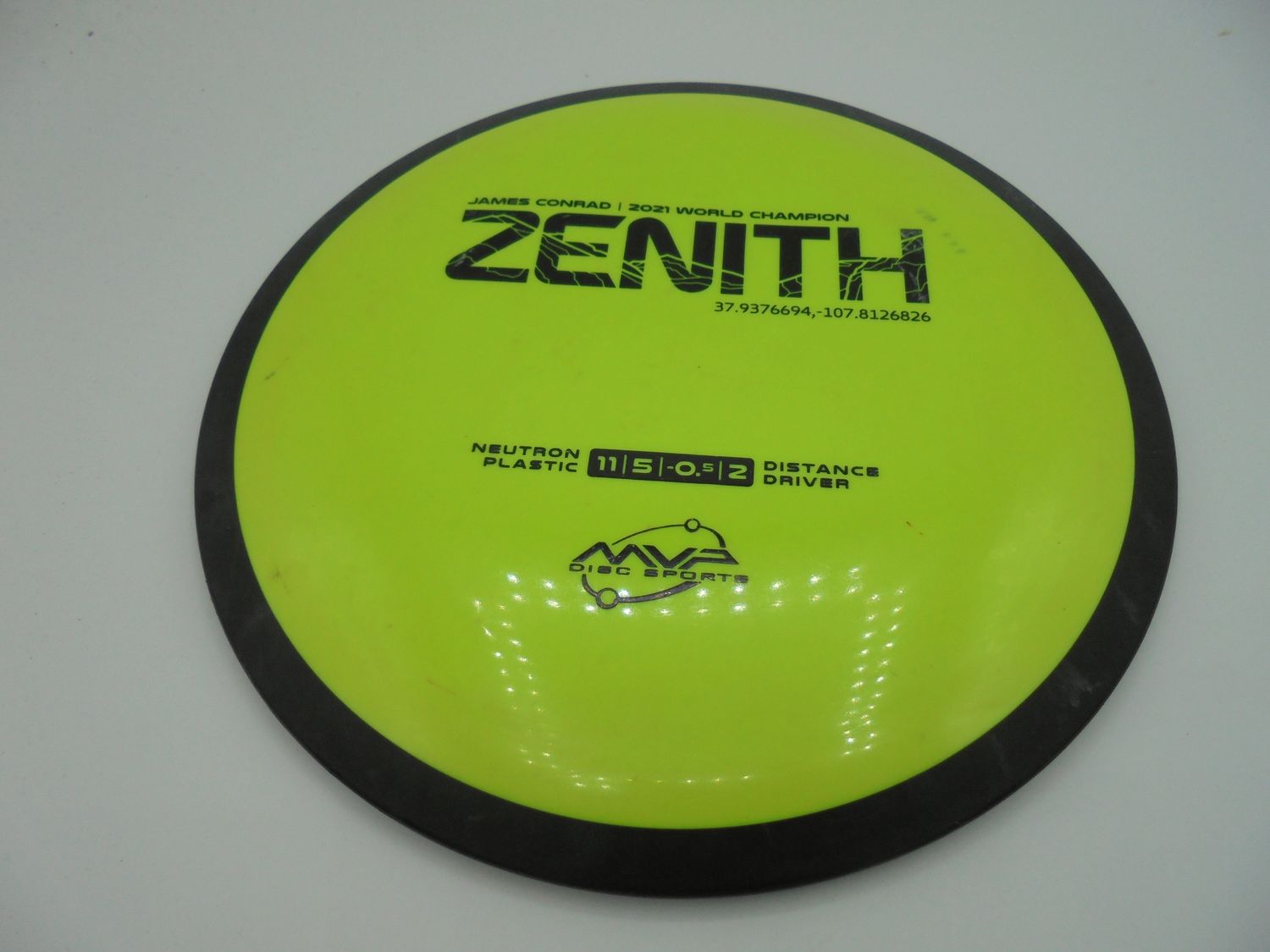 MVP Nuetron Zenith Yellow 168g - JP