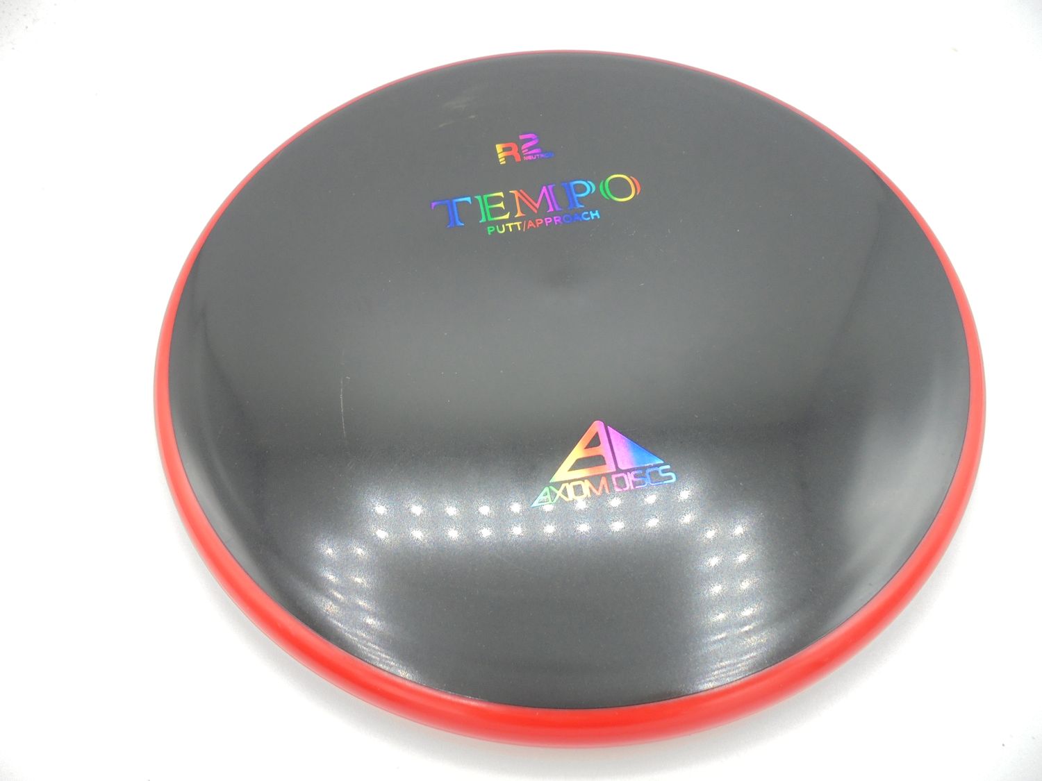 Axiom R2 Neutron Tempo Black Red Rim 171g -SC