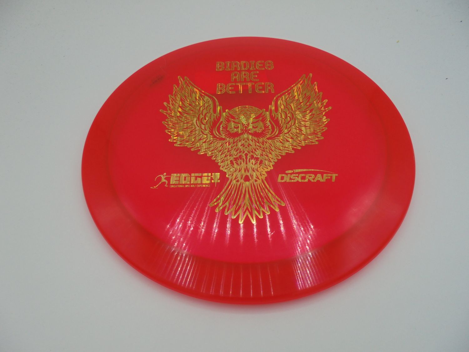 Discraft Z Raptor Red Birdie or Better Stamp 175g -KV